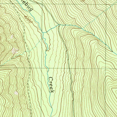 United States Geological Survey Emigrant Butte, OR (1986, 24000-Scale) digital map