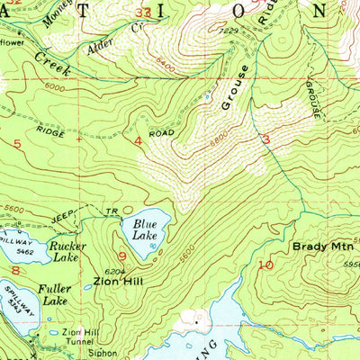 United States Geological Survey Emigrant Gap, CA (1955, 62500-Scale) digital map