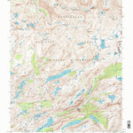 United States Geological Survey Emigrant Lake, CA (2001, 24000-Scale) digital map