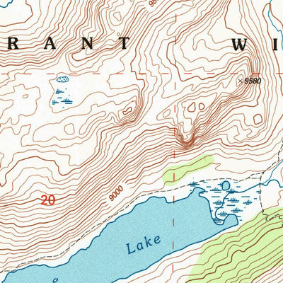 United States Geological Survey Emigrant Lake, CA (2001, 24000-Scale) digital map