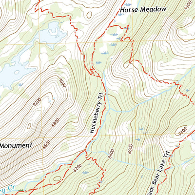 United States Geological Survey Emigrant Lake, CA (2021, 24000-Scale) digital map