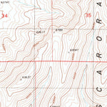 United States Geological Survey Emigrant Pass, NV (1986, 24000-Scale) digital map