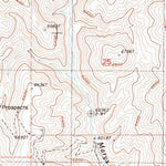 United States Geological Survey Emigrant Pass, NV (1986, 24000-Scale) digital map