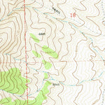 United States Geological Survey Emigrant Pass, UT (1971, 24000-Scale) digital map
