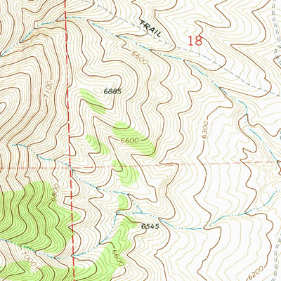 United States Geological Survey Emigrant Pass, UT (1971, 24000-Scale) digital map