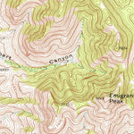 United States Geological Survey Emigrant Peak, NV (1969, 24000-Scale) digital map
