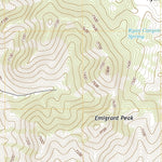 United States Geological Survey Emigrant Peak, NV (2021, 24000-Scale) digital map