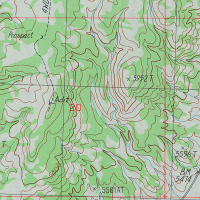 United States Geological Survey Emigrant Springs, NV (1989, 24000-Scale) digital map