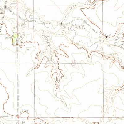 United States Geological Survey Emily Coulee, MT (1983, 24000-Scale) digital map