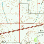 United States Geological Survey Eminence, IN (1970, 24000-Scale) digital map