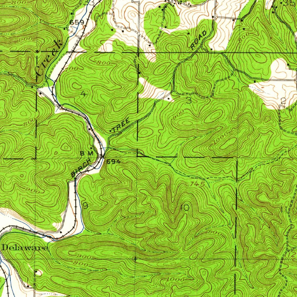 Eminence, MO (1915, 62500Scale) Map by United States Geological Survey