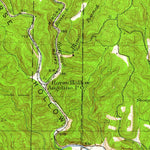 United States Geological Survey Eminence, MO (1915, 62500-Scale) digital map