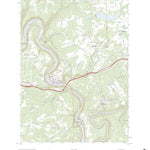 United States Geological Survey Emlenton, PA (2023, 24000-Scale) digital map