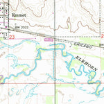United States Geological Survey Emmet, NE (1964, 24000-Scale) digital map