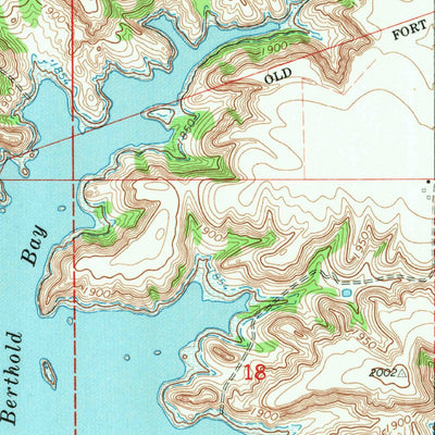 United States Geological Survey Emmet SW, ND (1967, 24000-Scale) digital map