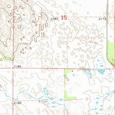 United States Geological Survey Emmet SW, NE (1964, 24000-Scale) digital map