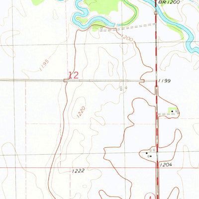 United States Geological Survey Emmetsburg, IA (1980, 24000-Scale) digital map