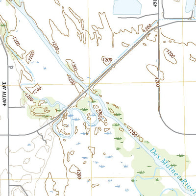 United States Geological Survey Emmetsburg, IA (2022, 24000-Scale) digital map