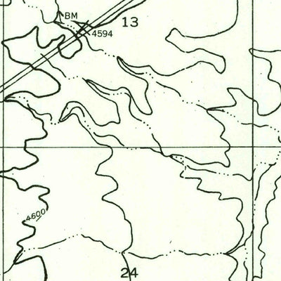 United States Geological Survey Emmett Wash, AZ (1954, 24000-Scale) digital map