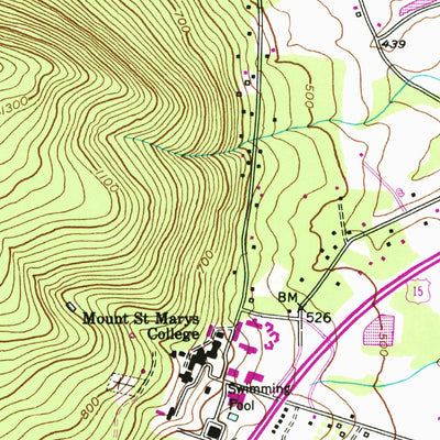 United States Geological Survey Emmitsburg, MD-PA (1953, 24000-Scale) digital map