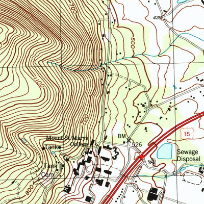 United States Geological Survey Emmitsburg, MD-PA (1999, 24000-Scale) digital map