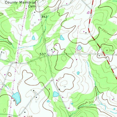 United States Geological Survey Emory, SC (1964, 24000-Scale) digital map
