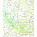 United States Geological Survey Emory, TX (1956, 62500-Scale) digital map