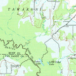 United States Geological Survey Emory, TX (1956, 62500-Scale) digital map