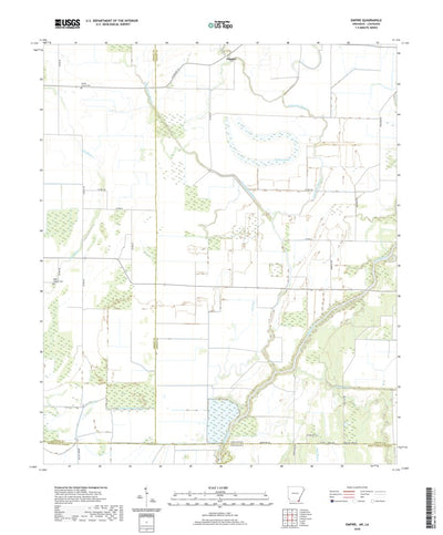 United States Geological Survey Empire, AR (2020, 24000-Scale) digital map