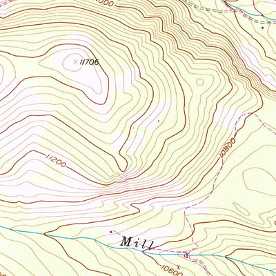 United States Geological Survey Empire, CO (1958, 24000-Scale) digital map