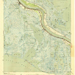 United States Geological Survey Empire, LA (1944, 62500-Scale) digital map