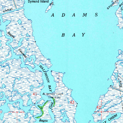 United States Geological Survey Empire, LA (1960, 62500-Scale) digital map
