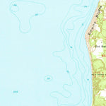 United States Geological Survey Empire, MI (1957, 62500-Scale) digital map