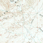 United States Geological Survey Empire Mountains, AZ (1958, 62500-Scale) digital map