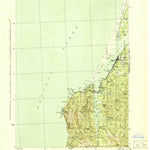United States Geological Survey Empire, OR (1944, 62500-Scale) digital map