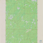 United States Geological Survey Empire Swamp, WI (1983, 24000-Scale) digital map