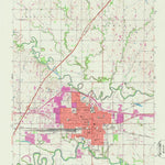 United States Geological Survey Emporia, KS (1957, 24000-Scale) digital map