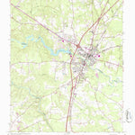 United States Geological Survey Emporia, VA (1963, 24000-Scale) digital map