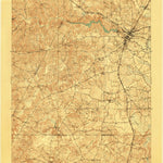 United States Geological Survey Emporia, VA-NC (1919, 62500-Scale) digital map