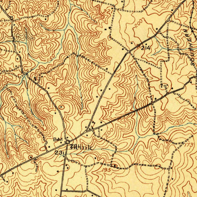 United States Geological Survey Emporia, VA-NC (1919, 62500-Scale) digital map