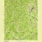 United States Geological Survey Emporia, VA-NC (1942, 62500-Scale) digital map