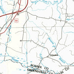 United States Geological Survey Emporia, VA-NC (1984, 100000-Scale) digital map