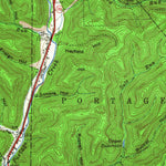 United States Geological Survey Emporium, PA (1948, 62500-Scale) digital map