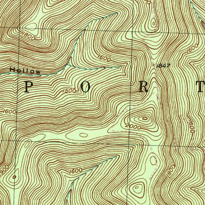 United States Geological Survey Emporium, PA (1994, 24000-Scale) digital map