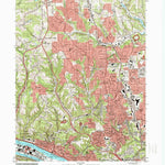 United States Geological Survey Emsworth, PA (1993, 24000-Scale) digital map