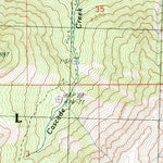 United States Geological Survey Enchantment Lakes, WA (1989, 24000-Scale) digital map