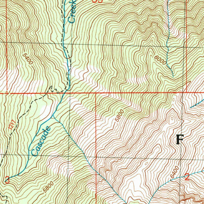United States Geological Survey Enchantment Lakes, WA (2003, 24000-Scale) digital map