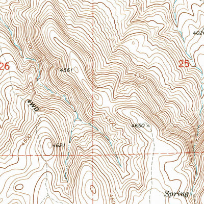 United States Geological Survey Encina, OR (1993, 24000-Scale) digital map