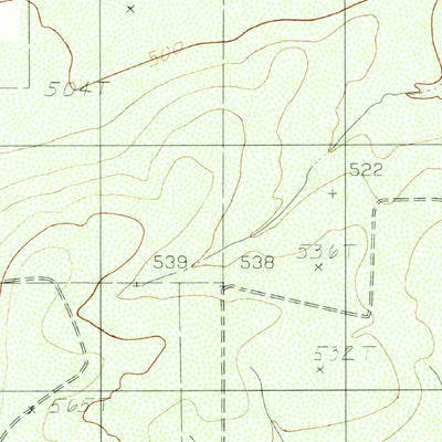 United States Geological Survey Encinal, TX (1982, 24000-Scale) digital map