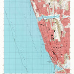 United States Geological Survey Encinitas, CA (1997, 24000-Scale) digital map